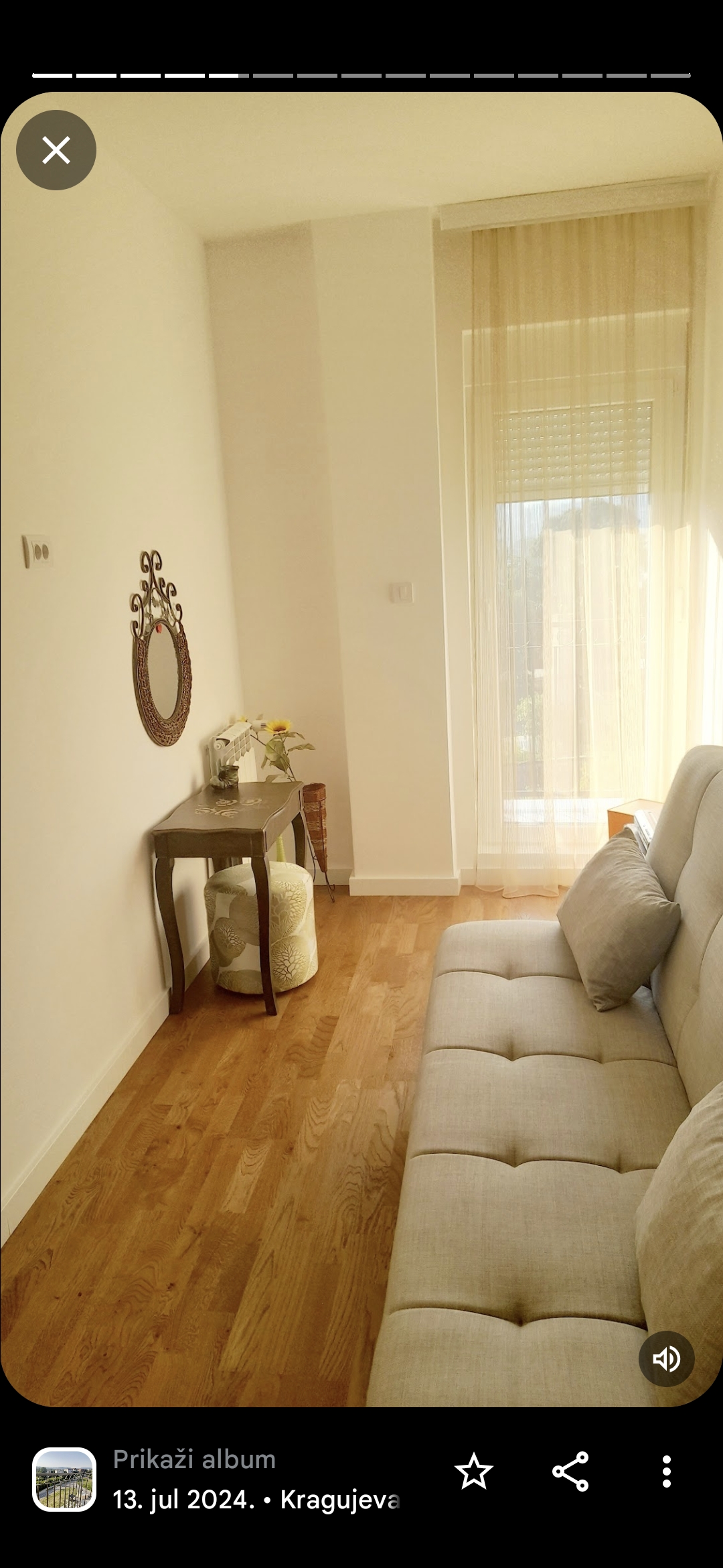 JEDNOSOBAN STAN ZA IZDAVANJE