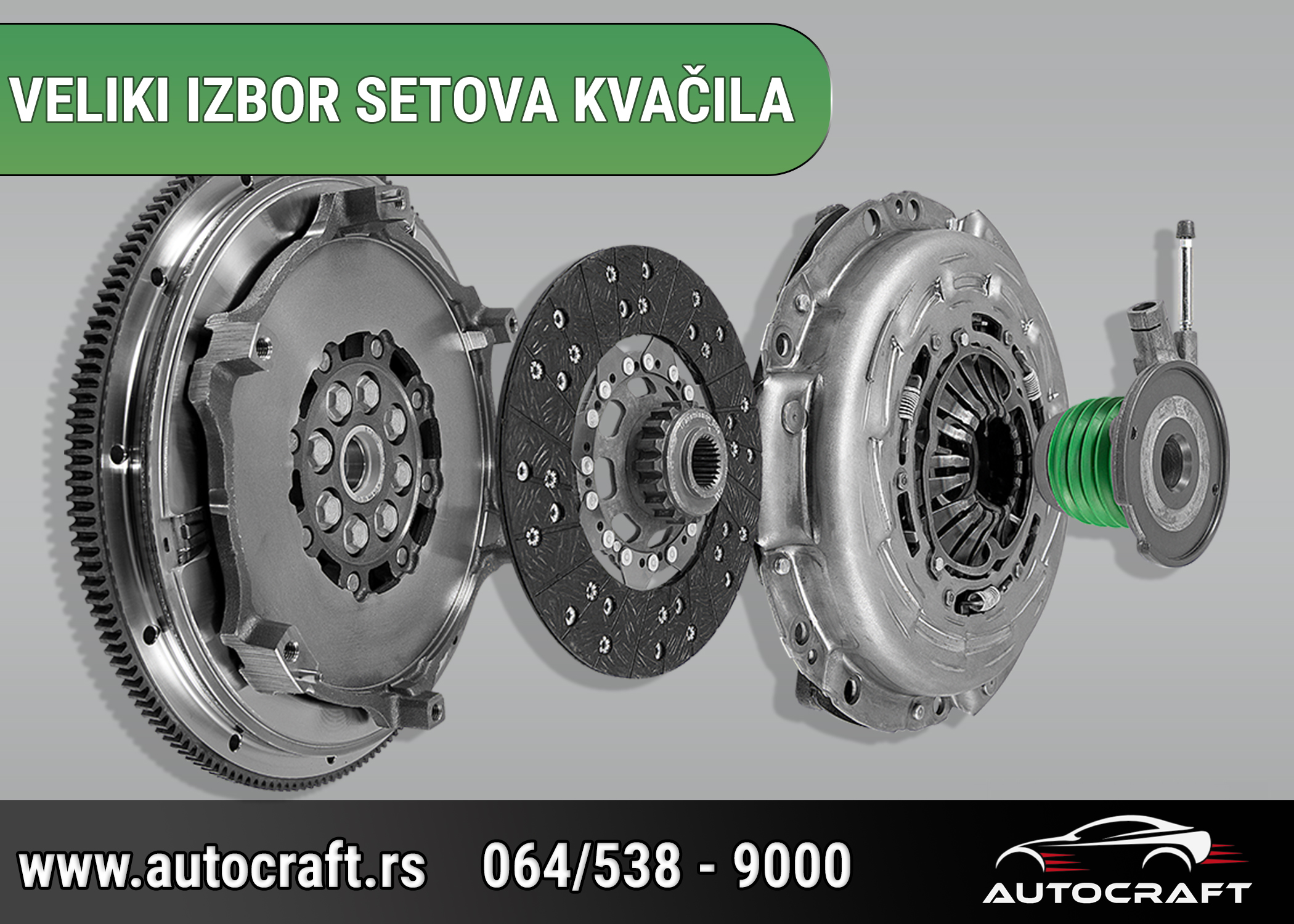 Auto delovi za sve tipove vozila