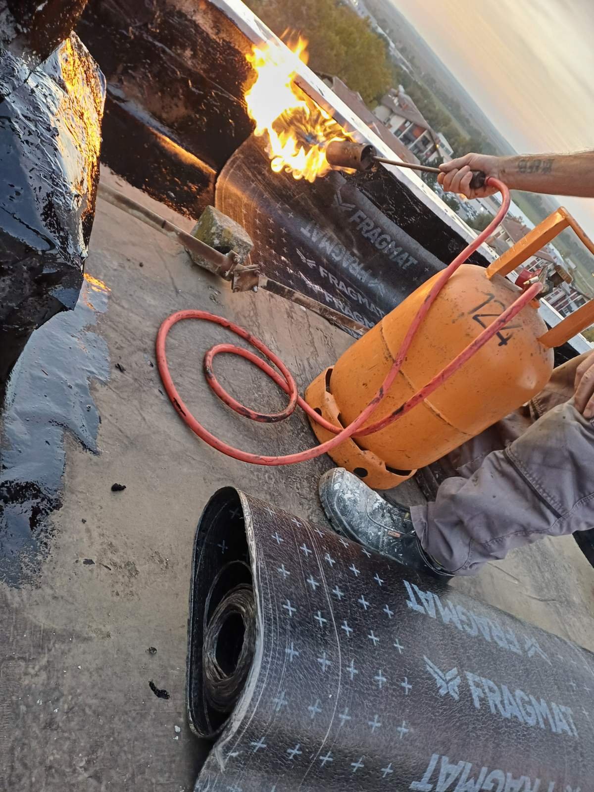 Postavljanje kondor – hidroizolacije