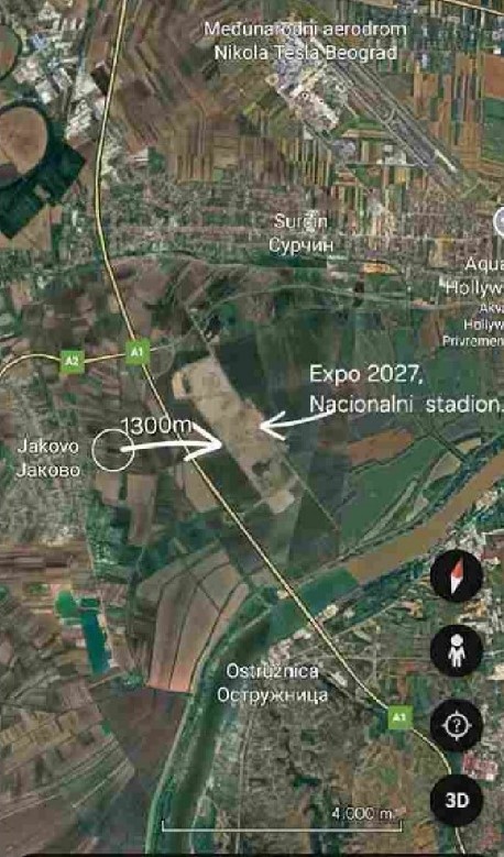 Prodajem poljoprivredno zemljište-Surčin