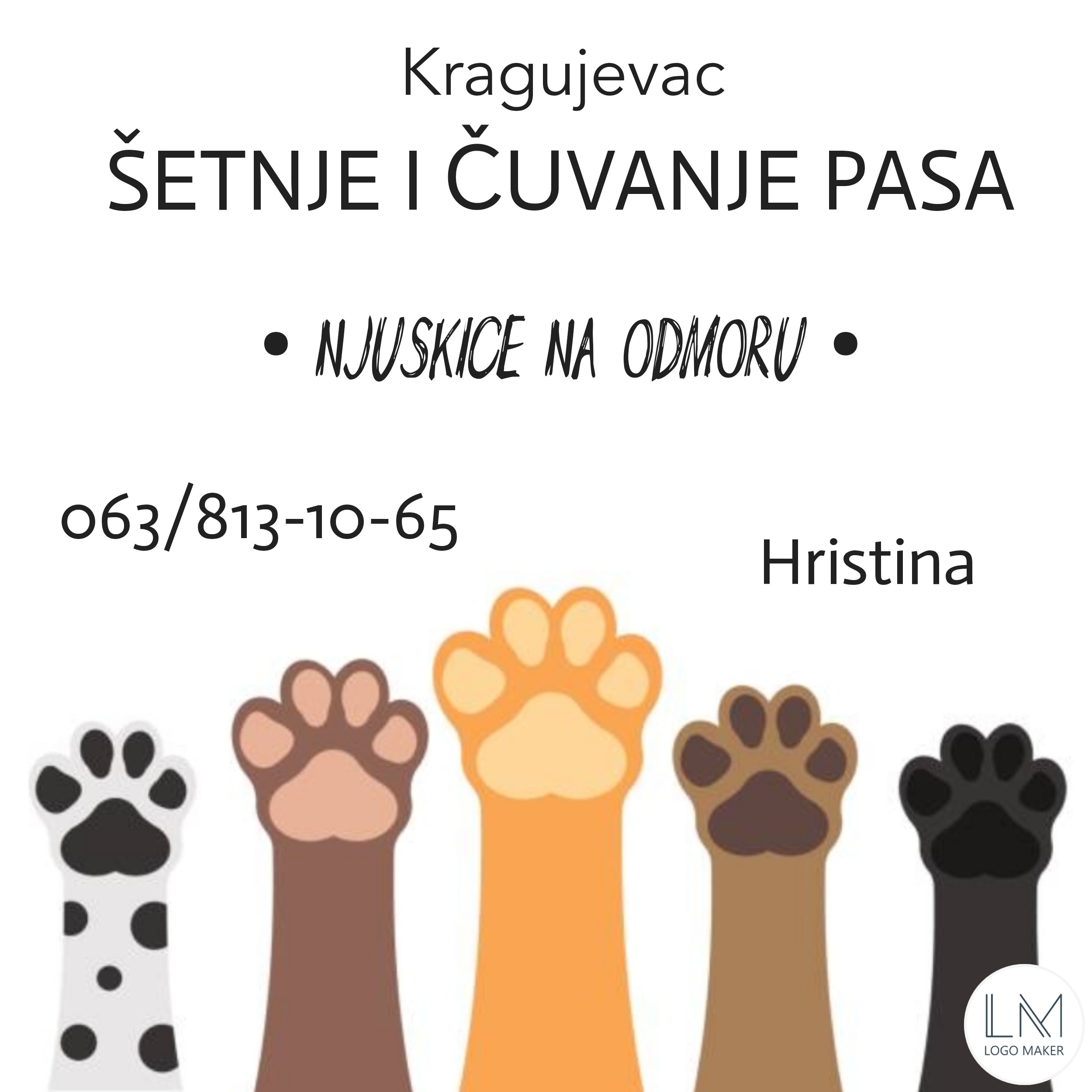 Šetnje i čuvanje pasa Kragujevac