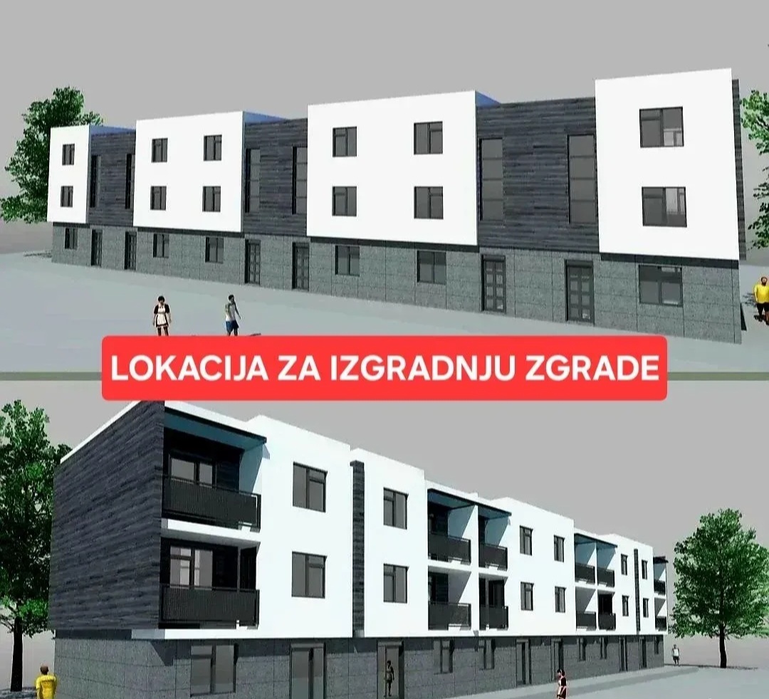 ZA KVADRATE Lokacija za zgradu Vrnjačka Banja