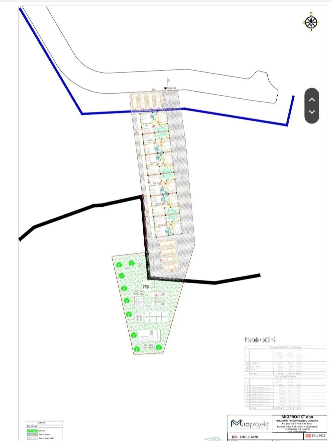 ZA KVADRATE Lokacija za zgradu Vrnjačka Banja