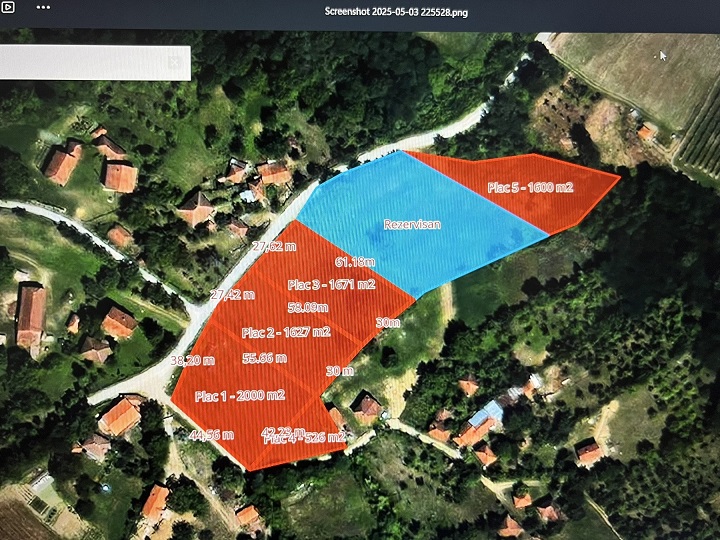 Placevi povoljno Jabucje-Kragujevac