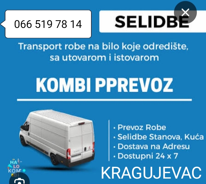 Kombi prevoz selidbe