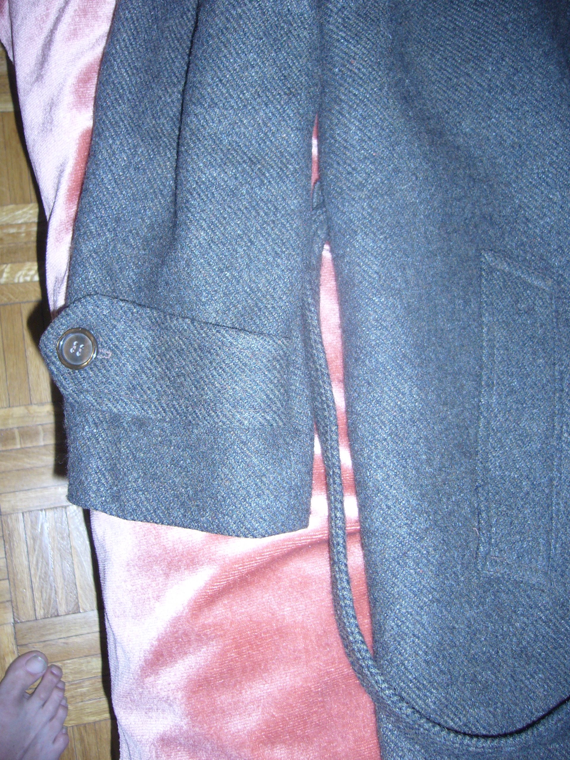 Muski kaput siven po meri 52/54