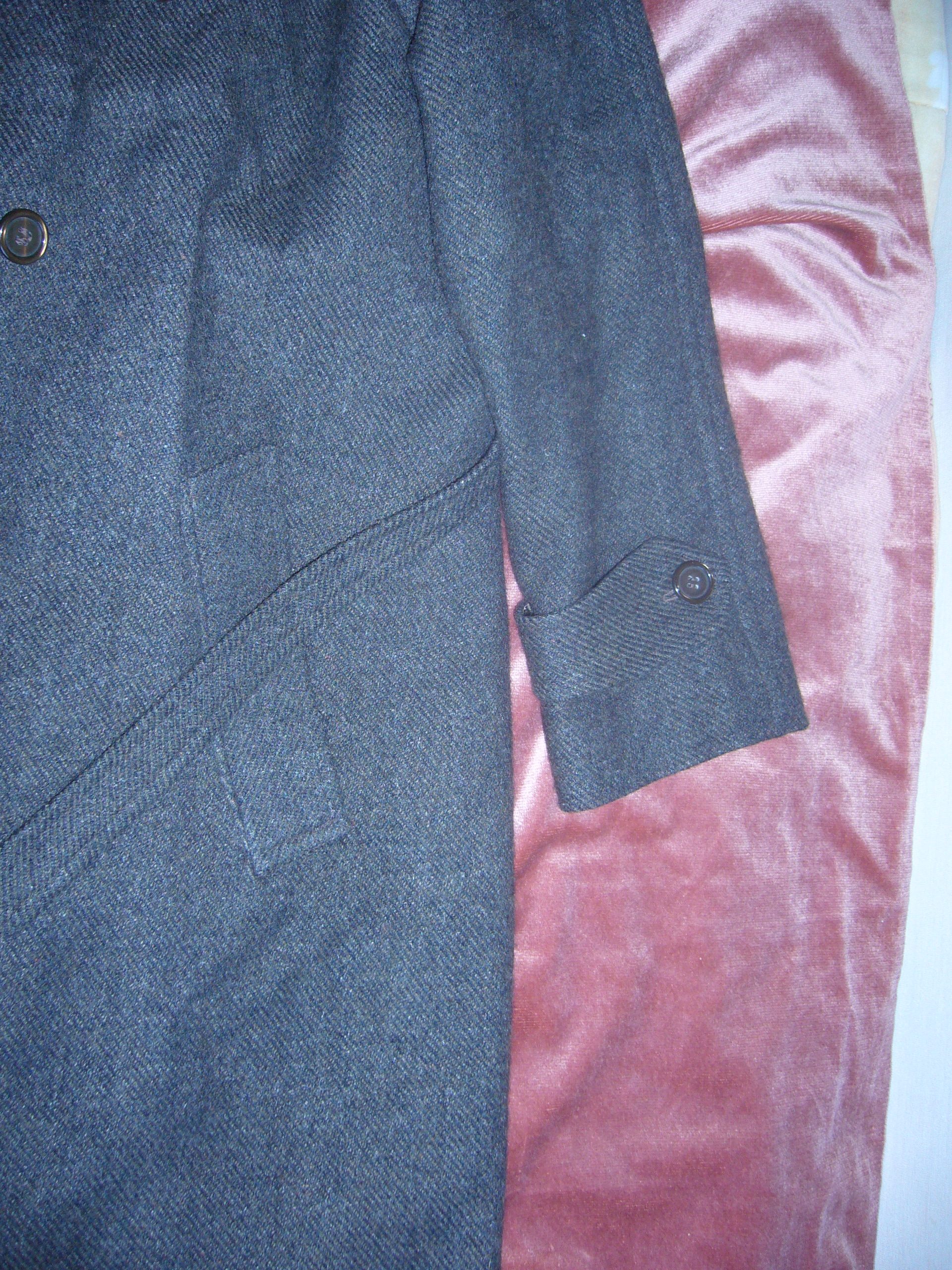 Muski kaput siven po meri 52/54