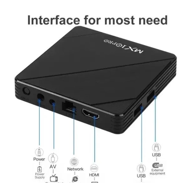 Android TV smart boks M98 preko 2000 besplatnih kanala