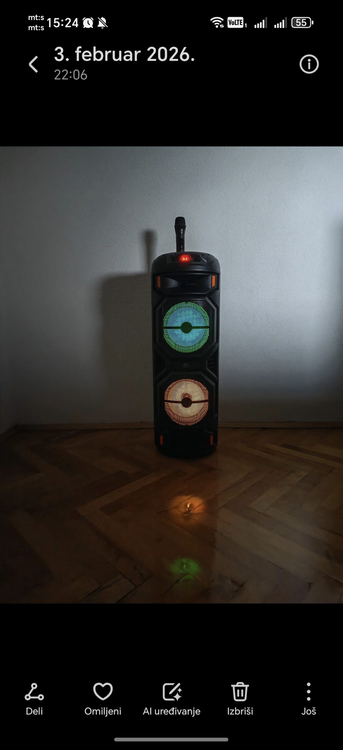 Iznajmljivanje zvučnika