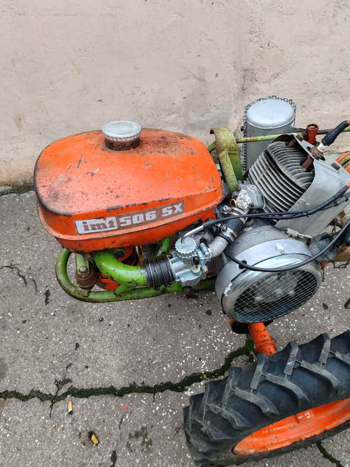 Motokultivator IMT 506 5x sa prikolicom na prodaju