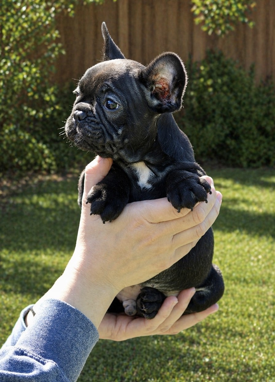 Francuski Buldog prelepi stenci