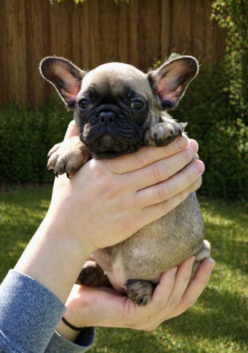 Francuski Buldog prelepi stenci