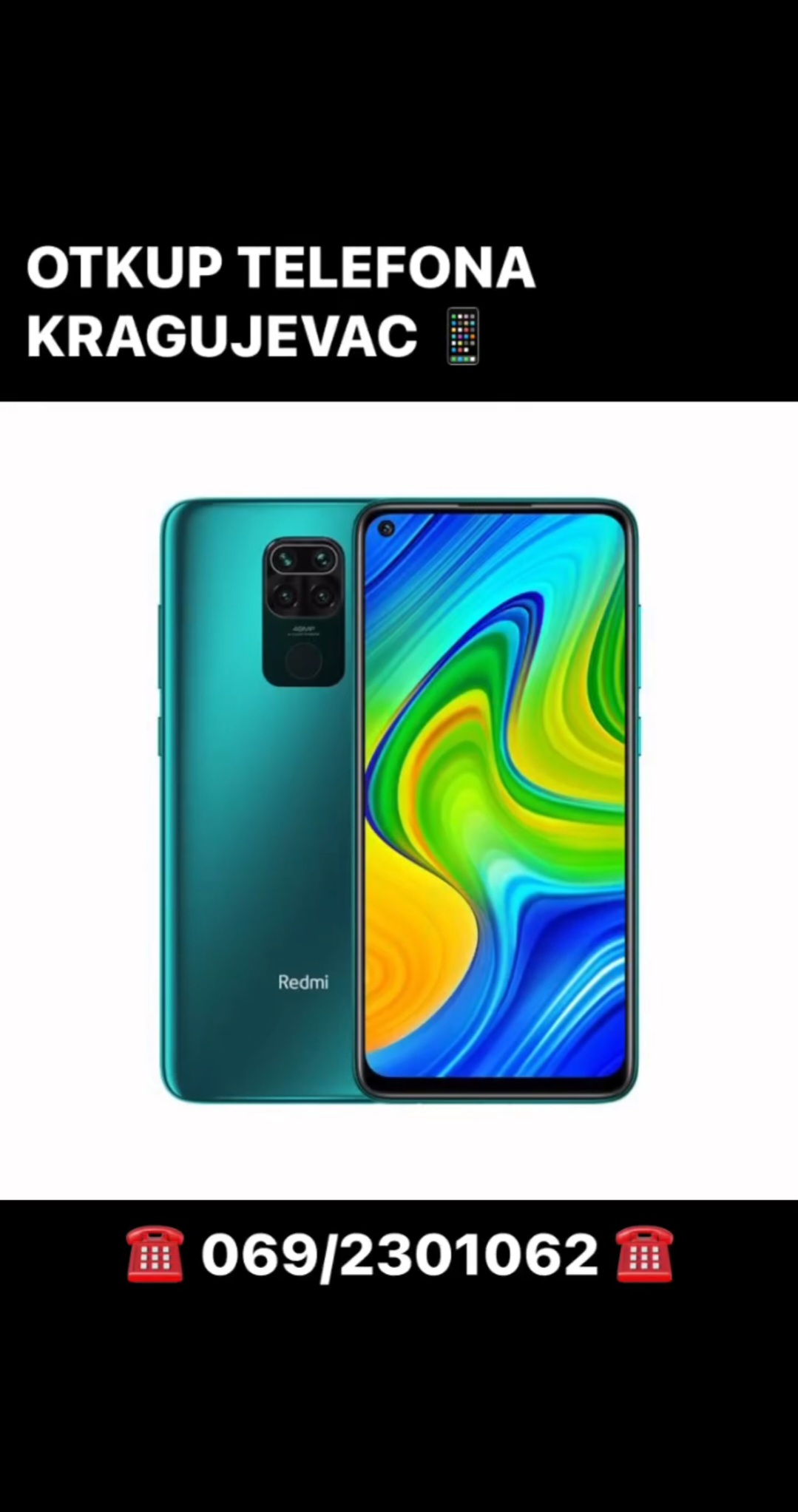 Otkup ispravnih telefona Kragujevac 069/2301062