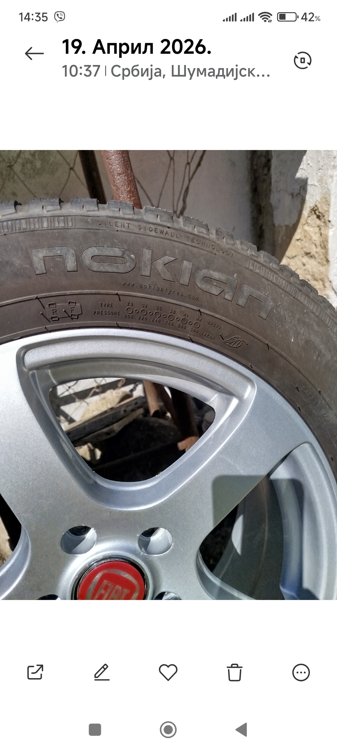 NOKIAN zimske gume 4komada