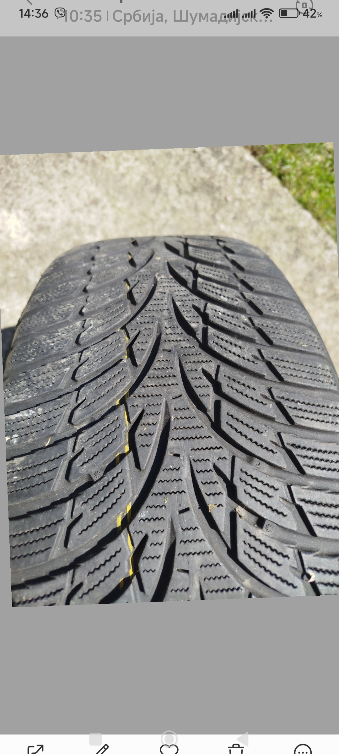 NOKIAN zimske gume 4komada