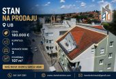 Na prodaju četvorosoban stan kod crkve na Ubu