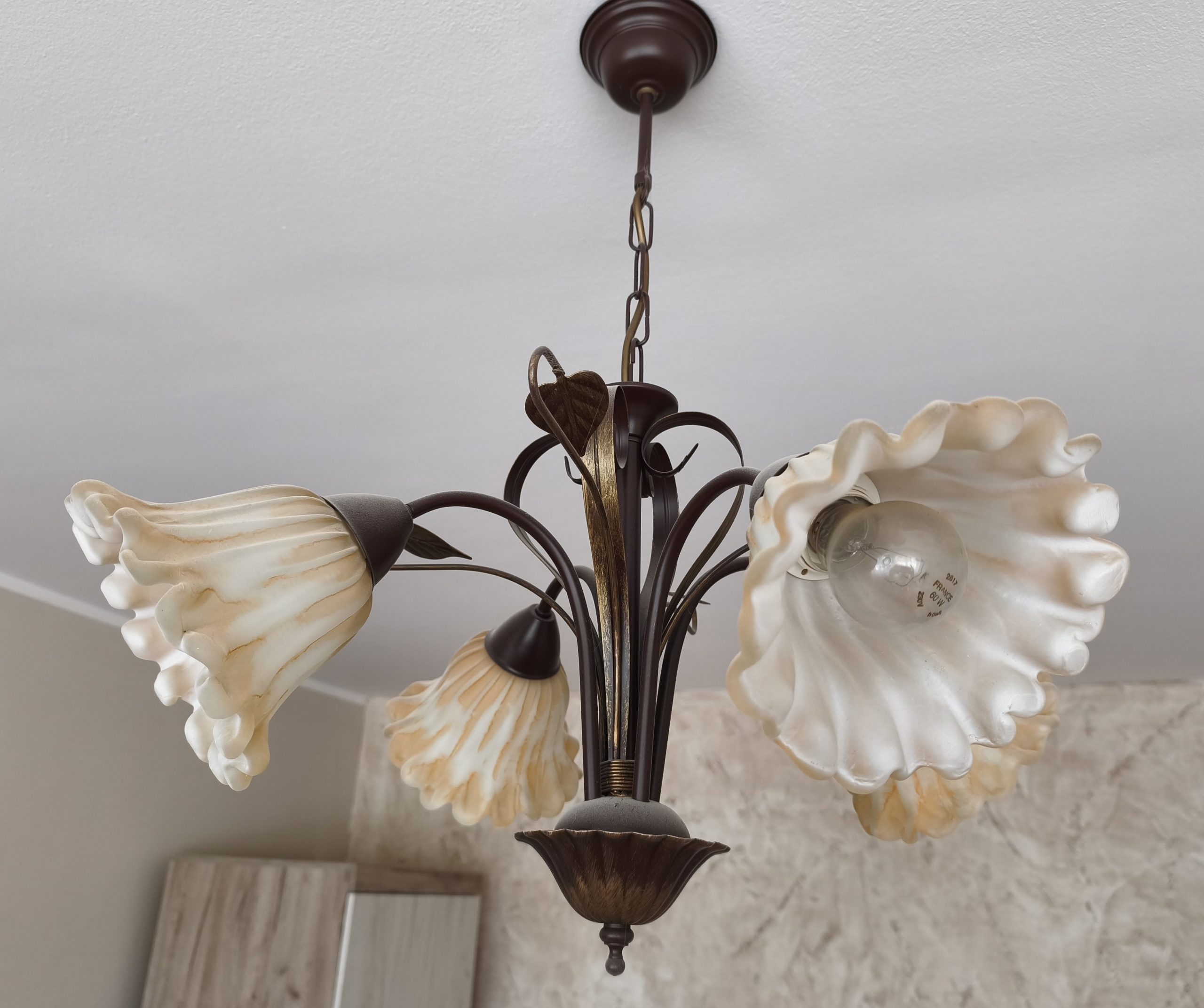 Luster Jupiter model IBIZA 4xE27/60W/230V u savršenom stanju