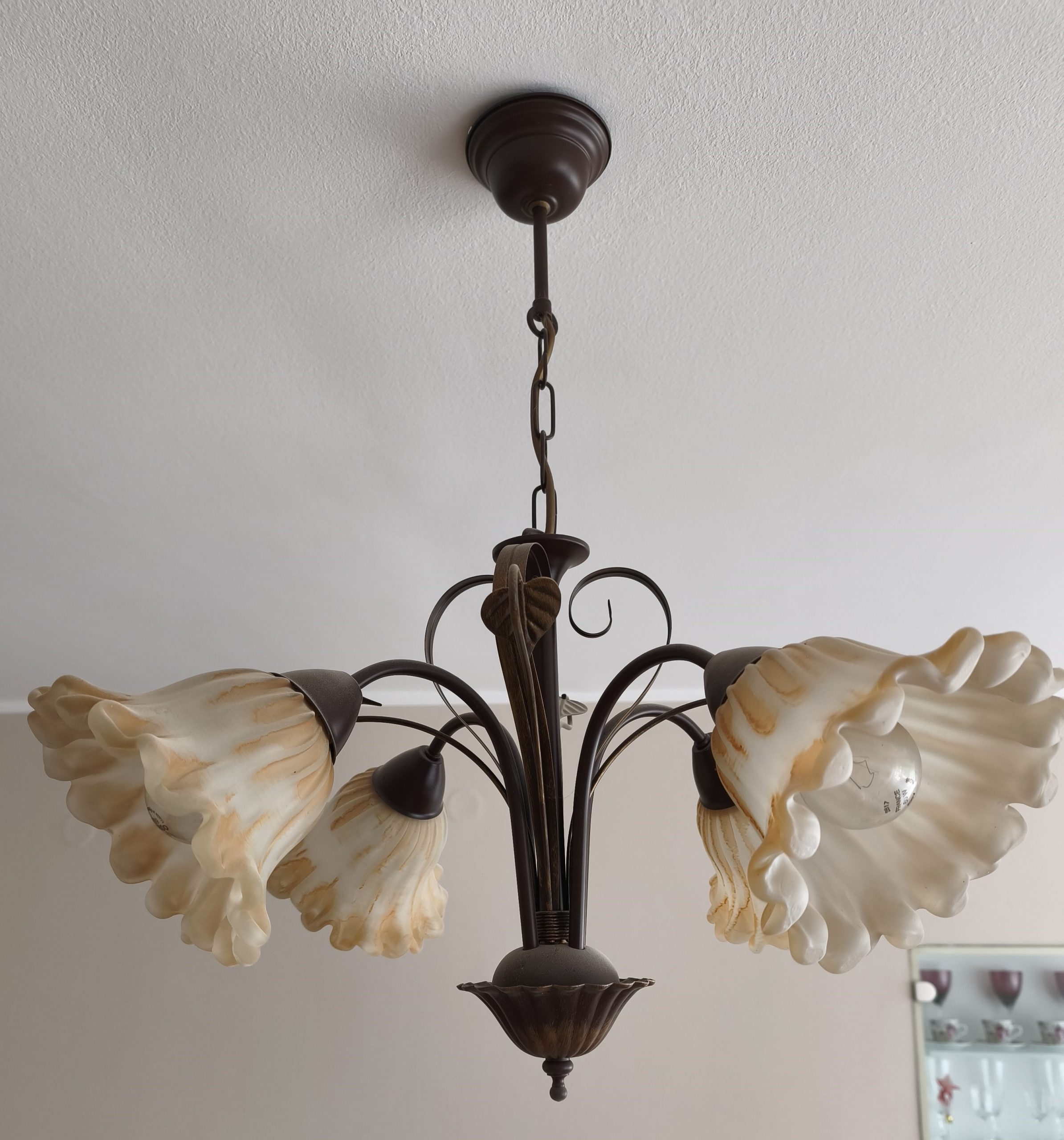 Luster Jupiter model IBIZA 4xE27/60W/230V u savršenom stanju
