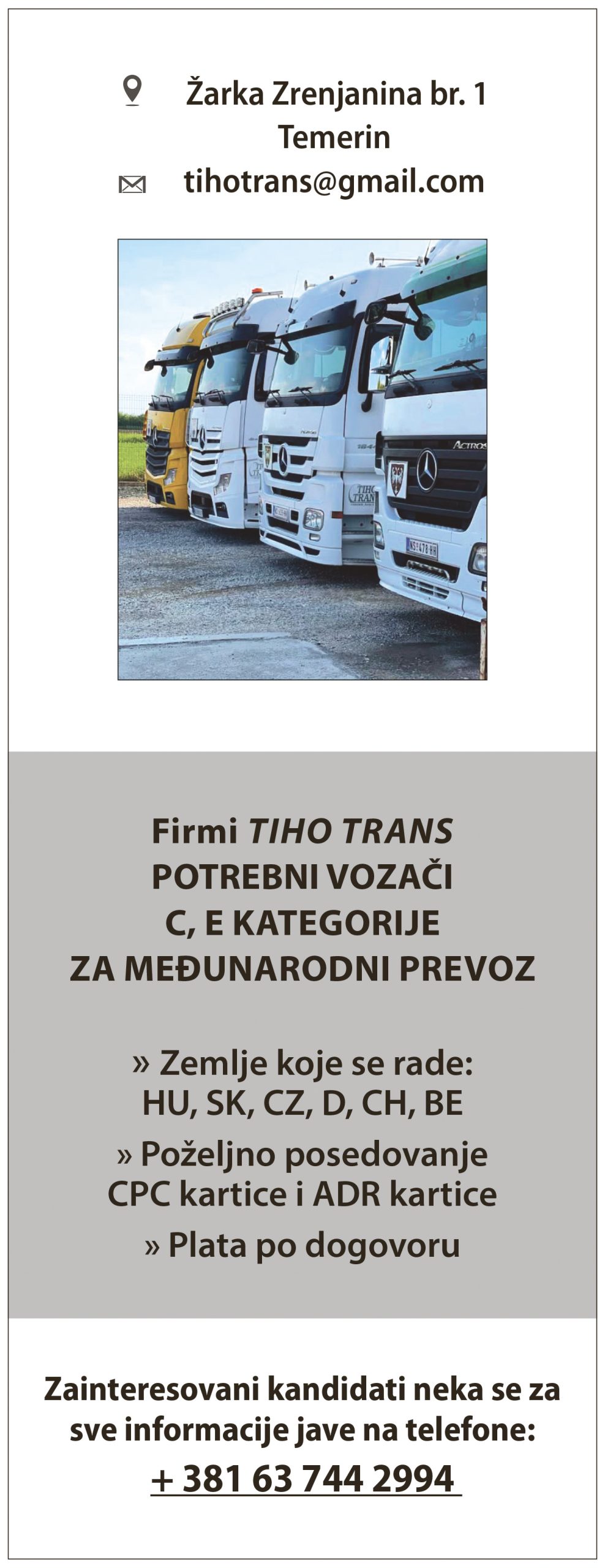 TIHO TRANS