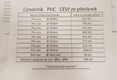PVC cevi za plastenik
