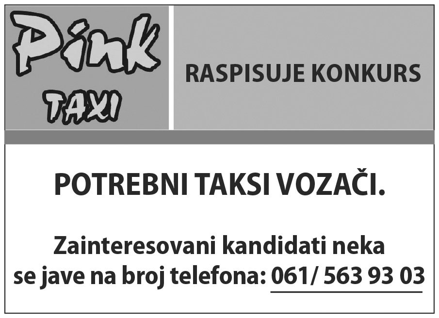 Pink taxi