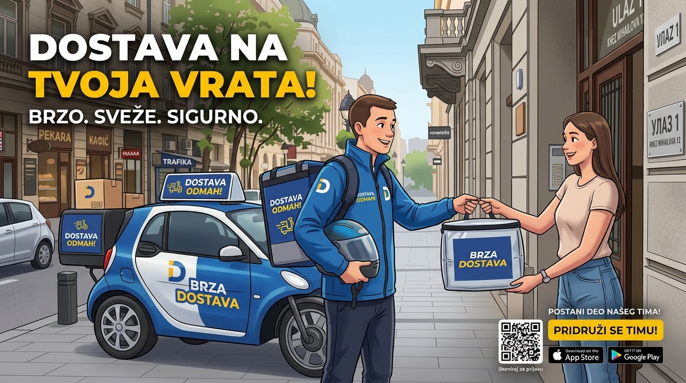 Trazim vozaca za dostavu